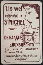 1 Speelkaart St Michel koffie, Verzamelen, Speelkaarten, Jokers en Kwartetten, Ophalen of Verzenden, Zo goed als nieuw