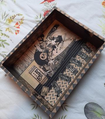 houten kist theater decoratief beschikbaar voor biedingen