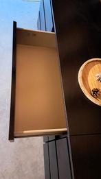 Lade kast MALM Ikea donkerbuin, 3 ou 4 tiroirs, Modern scandinavisch, Moins de 100 cm, Comme neuf