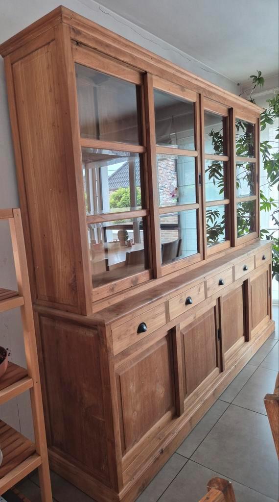 Buffetkast, tafel - 10 stoelen, salontafel, tv meub, bureau, Huis en Inrichting, Kasten | Buffetkasten, Zo goed als nieuw, Ophalen