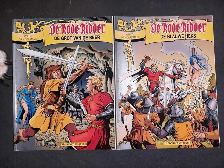 15x de rode ridder boven de 200 nummers 35 euro weg is weg, Boeken, Stripverhalen, Zo goed als nieuw, Meerdere stripboeken, Ophalen of Verzenden