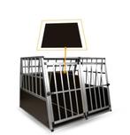 Double cage de transport chien 96x90x70,5 Berger Malinois, Animaux & Accessoires, Neuf, Vampira1804@hotmail.com, Pets&gardenshop