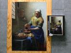 Puzzle 1000 pièces - La laitière, Johannes Vermeer, 500 t/m 1500 stukjes, Legpuzzel, Zo goed als nieuw, Ophalen