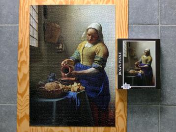 Puzzle 1000 pièces - La laitière, Johannes Vermeer