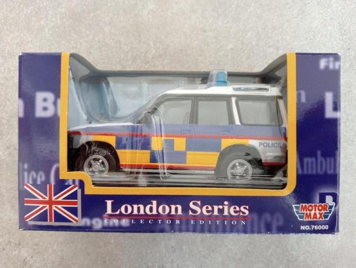 Politie - Range Rover 4x4 (Motor Max), Hobby en Vrije tijd, Modelauto's | 1:43, Nieuw, Auto, Overige merken, Verzenden