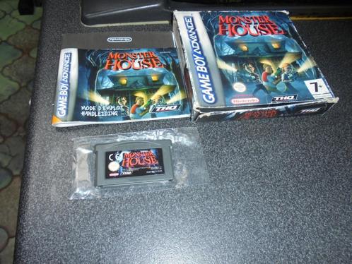 Game boy Monster House (orig-compleet), Consoles de jeu & Jeux vidéo, Jeux | Nintendo Game Boy, Utilisé, Autres genres, À partir de 7 ans