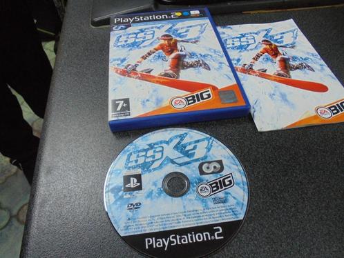 Playstation 2 SSX 3 (orig-compleet), Games en Spelcomputers, Games | Sony PlayStation 2, Gebruikt, Sport, 2 spelers, Vanaf 7 jaar