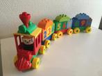 Duplo getallen treintje, Kinderen en Baby's, Speelgoed | Duplo en Lego, Ophalen of Verzenden, Zo goed als nieuw, Complete set