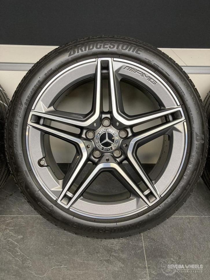 18” originele Mercedes A W177 AMG velgen + banden 5x112 A177, Auto-onderdelen, Banden en Velgen, Banden en Velgen, Zomerbanden