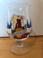 Duvel glas Les Berthom Tattoo 1ste uitgave, Verzamelen, Glas en Drinkglazen, Ophalen of Verzenden, Nieuw, Bierglas