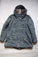 Groene parka met pels en kap van Only (maat L), Enlèvement ou Envoi, Comme neuf, Taille 42/44 (L), Vert