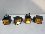 DARTLING UP/DOWN LUX M 2700K MAINS DIMM BLACK + GOLD TAL, Ophalen of Verzenden, Zo goed als nieuw, Metaal, Design