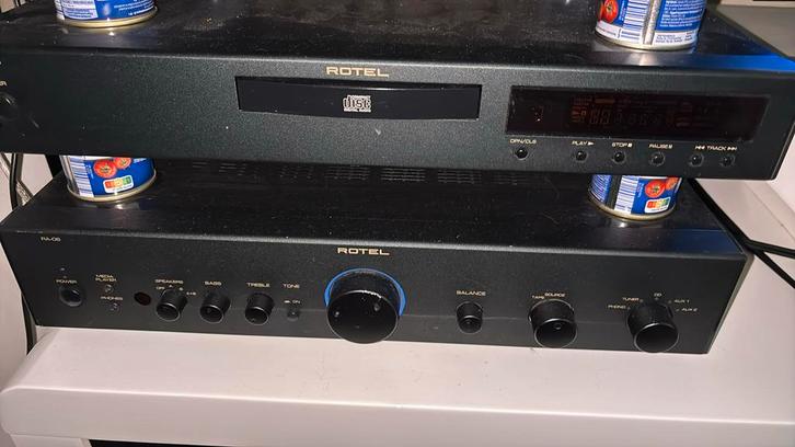 Rotel RA-06 amplifier + Rotel RCD-06 lecteur cd, Musique & Instruments, Musiques & Instruments Autre, Comme neuf, Enlèvement
