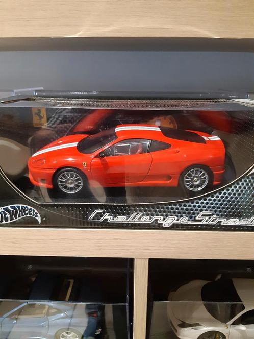 Ferrari 360 Stradale 1/18 Hotwheels, Hobby en Vrije tijd, Modelauto's | 1:18, Zo goed als nieuw, Anson, Ophalen of Verzenden
