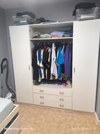 Armoire en Bon état Blanc, Maison & Meubles, Enlèvement, Comme neuf