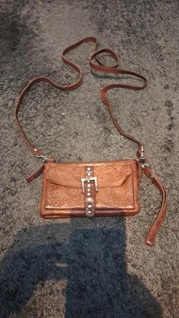ZGAN BAG2BAG bruine lederen Portemonnee beschikbaar voor biedingen