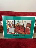 Kuifje omlijst het gebroken oor, Ophalen of Verzenden, Kuifje, Zo goed als nieuw