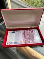 500€ Bankbiljet in etui, Postzegels en Munten, Bankbiljetten | België, Ophalen, Los biljet