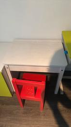Ikea opbergtafeltje met 2 stoeltjes, Enlèvement, Utilisé, Table(s) et Chaise(s)