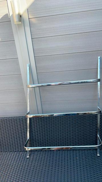 Porte-serviettes inox, Enlèvement, Comme neuf, Inox