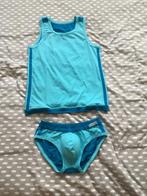 Griekse slip met recto/verso en tanktop - merk Modus Vivendi, Verzenden, Blauw, Modus vivendi, Slip
