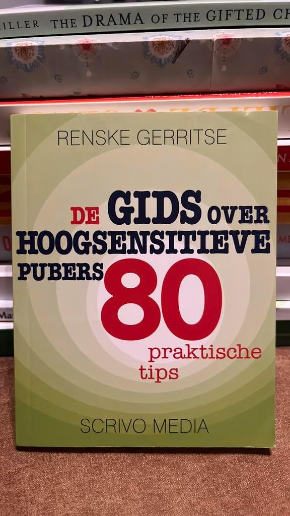 Renske Gerritse - De gids over hoogsensitieve pubers, Boeken, Zwangerschap en Opvoeding, Ophalen of Verzenden