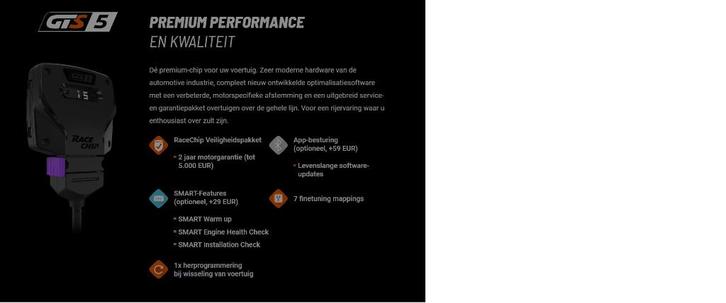 Racechip GT5 Tuning Kit Mercedes A200 W177 (1.3T, 164 pk), Auto diversen, Tuning en Styling, Ophalen of Verzenden