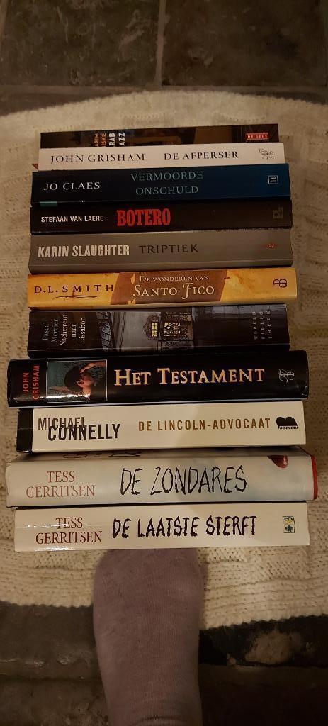 Lot boeken te koop o.a. nachttrein naar Lissabon, Arab Jazz, Boeken, Overige Boeken, Zo goed als nieuw, Ophalen of Verzenden