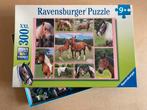 Puzzel met paarden +9 jaar  300 stukken, Ophalen of Verzenden, Meer dan 50 stukjes, Zo goed als nieuw, 6 jaar of ouder