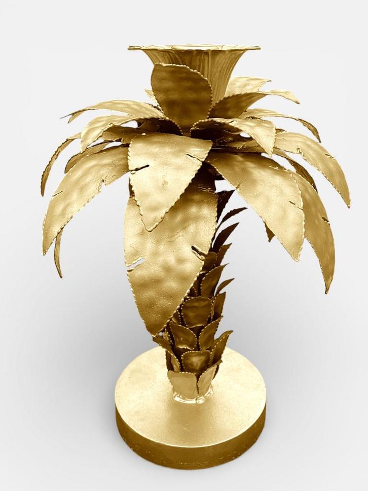 Rare Lampe Ananas palmier / maison Jansen 1970, Collections, Swarovski, Comme neuf, Enlèvement ou Envoi