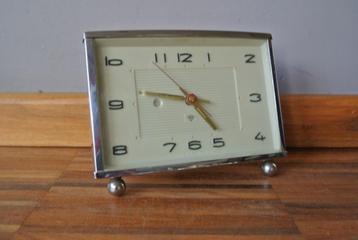 Vintage alarmklok / tafelklok / wekker, Antiek en Kunst, Ophalen of Verzenden