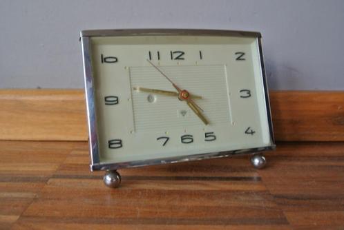 Vintage alarmklok / tafelklok / wekker, Antiek en Kunst, Curiosa en Brocante, Ophalen of Verzenden