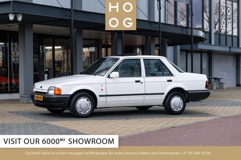 Ford Orion 1.6 Ghia (bj 1989, automaat), Auto's, Oldtimers, Bedrijf, Te koop, Ford, Benzine, Berline, 4 deurs, Automaat, Wit