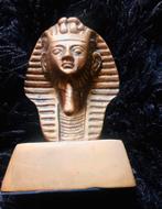Zeer mooi massief messing beeld/Farao, Antiek en Kunst, Antiek | Brons en Koper, Ophalen of Verzenden