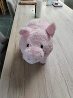 Tirelire peluche cochon, Ophalen, Zo goed als nieuw, Overige materialen, Dier