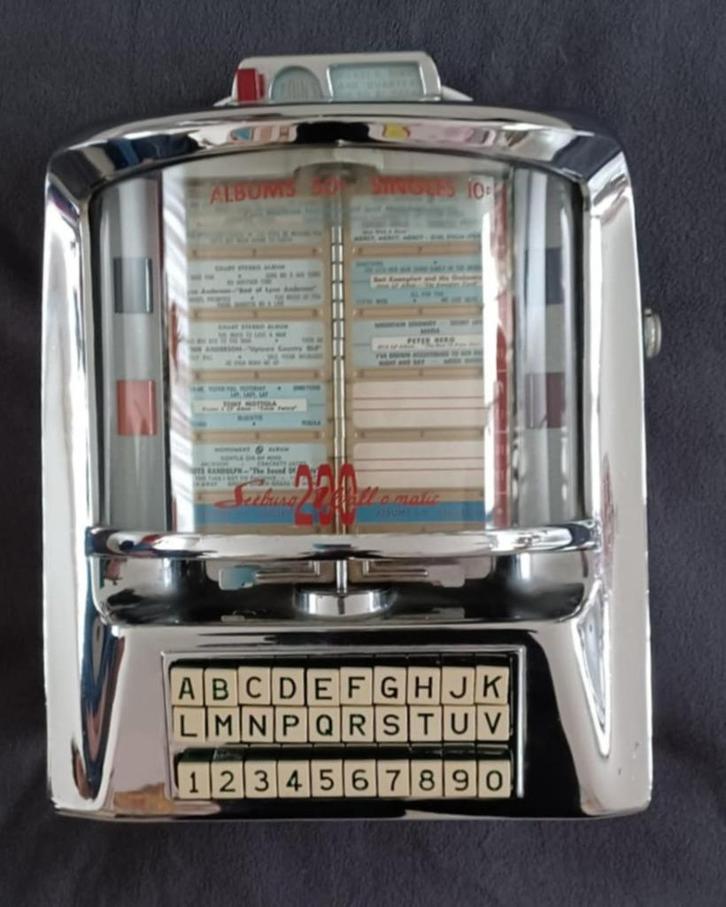 Seeburg wallbox V-3wA, Verzamelen, Automaten | Jukeboxen, Zo goed als nieuw, Seeburg, 1950 tot 1960, Ophalen of Verzenden