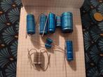 Lot van 10 condensators 16v verschillende waarden, Verzenden, Zo goed als nieuw