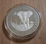 Somalia Elephant 1oz zilver 2025 NIEUW, Postzegels en Munten, Munten | Afrika, Verzenden, Overige landen, Losse munt, Zilver