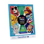 colour Magic kaartjes Disney carrefour, Nieuw, Papier, Kaart of Schrift, Ophalen of Verzenden, Overige figuren