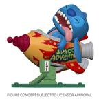 Lilo et Stitch POP! Figurine en vinyle Rides Stitch en Rocke, Autres personnages, Statue ou Figurine, Enlèvement ou Envoi, Neuf