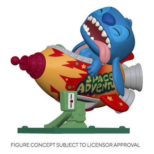 Lilo et Stitch POP! Figurine en vinyle Rides Stitch en Rocke, Collections, Disney, Neuf, Statue ou Figurine, Autres personnages