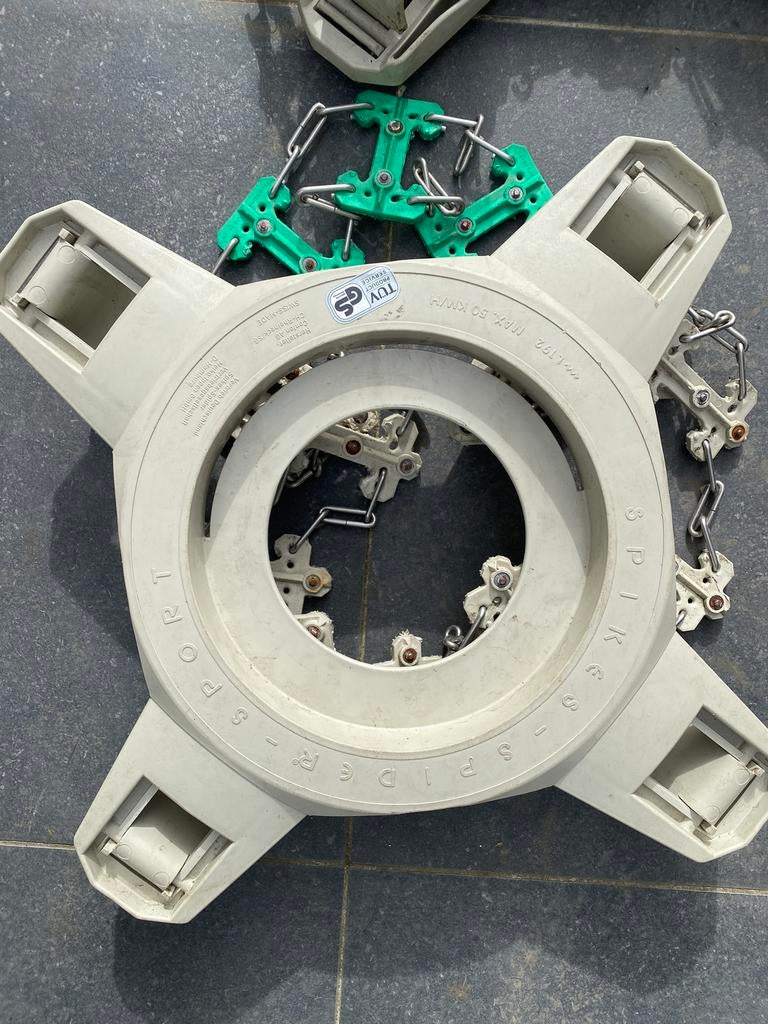 Sneeuwketting, Ophalen, Gebruikt