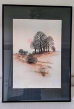 Kader landschap met bomen, Ophalen of Verzenden, Zo goed als nieuw