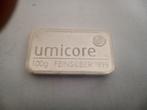 Zilveren staaf unicore 100 gram fine zilver, Ophalen of Verzenden, Zilver