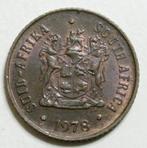 Av VALUTA ZUID-AFRIKA KM #82 „1 CENT” UIT 1978, Zuid-Afrika, Ophalen of Verzenden, Losse munt