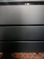 garde robe noire, Maison & Meubles, Enlèvement, Utilisé, Deux personnes, Contemporain