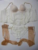 jarretel bustier en panty's, Verzenden, Setje