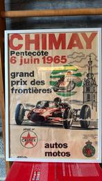 Chimay affiche circuit de chimay 1965, Verzamelen, Ophalen of Verzenden