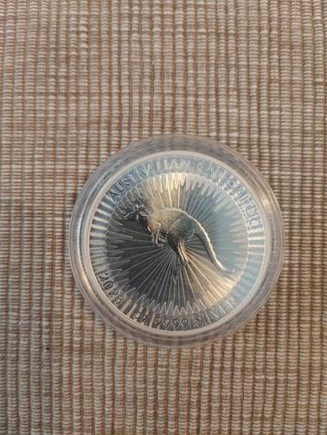 Kangaroo 1 oz zilver .999 2023, Enlèvement, Cuivre