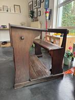 Oud schoolbankje, Ophalen